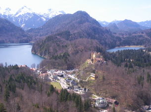 View from Neuschwanstein Castle Neuschwanstein Castle Small Group Day Tour from Munich