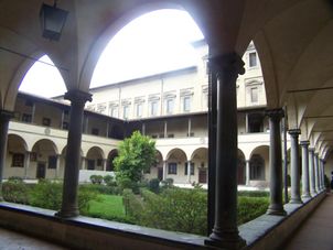 Cloister of San Lorenzo Florence City Hop On Hop Off Tour