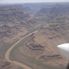 The river from the plane Grand Canyon West Rim Air Adventure