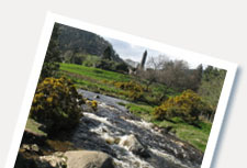 Wicklow Mountains from Dublin, Ireland