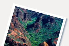 Waimea Canyon in Kauai, Hawaii