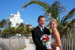 Civil Wedding Ceremony on a Miami Beach