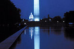 Washington DC Monuments by Moonlight