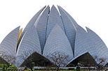 Tour of Bahai Lotus Temple by private vehicle