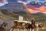 Overnight  Grand Canyon West Ranch Escape by Van and Helicopter