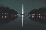 Washington DC Monuments by Moonlight