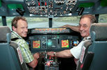 Flight Simulator - Landing in Kai Tak, Hong Kong