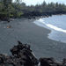 Black Sand Beach on the Big Island