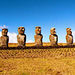 Akivi (Puna Pau and Seven Moai), Hanga Roa, from Viator.com