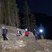 Evening Ice Walk and Campfire
