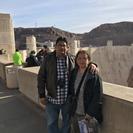 <p>On top Hoover Dam</p>