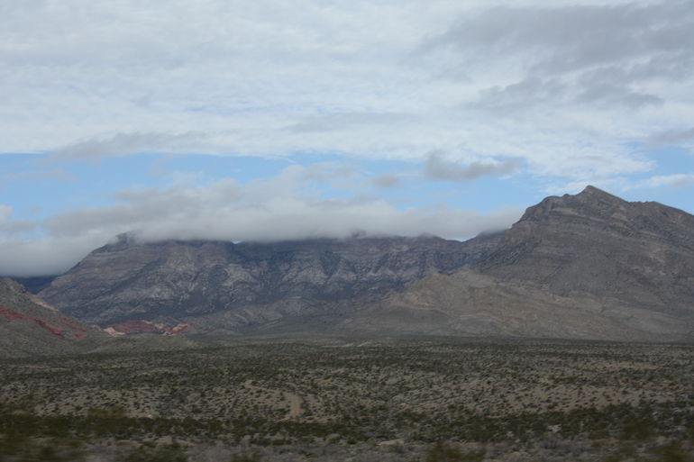 Beautiful desert mountains